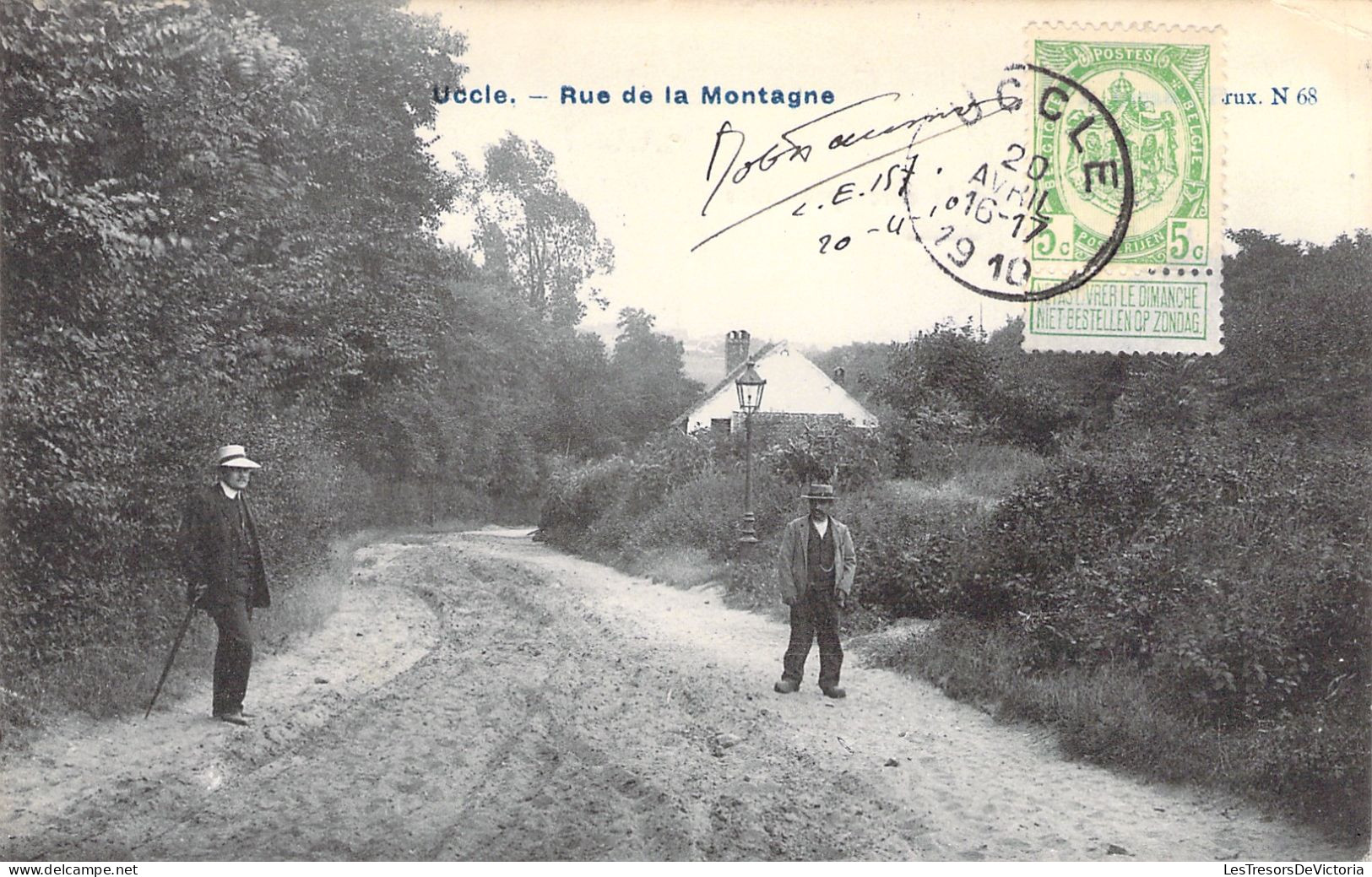 BELGIQUE - Uccle - Rue De La Montagne - Carte Postale Ancienne - Uccle - Ukkel