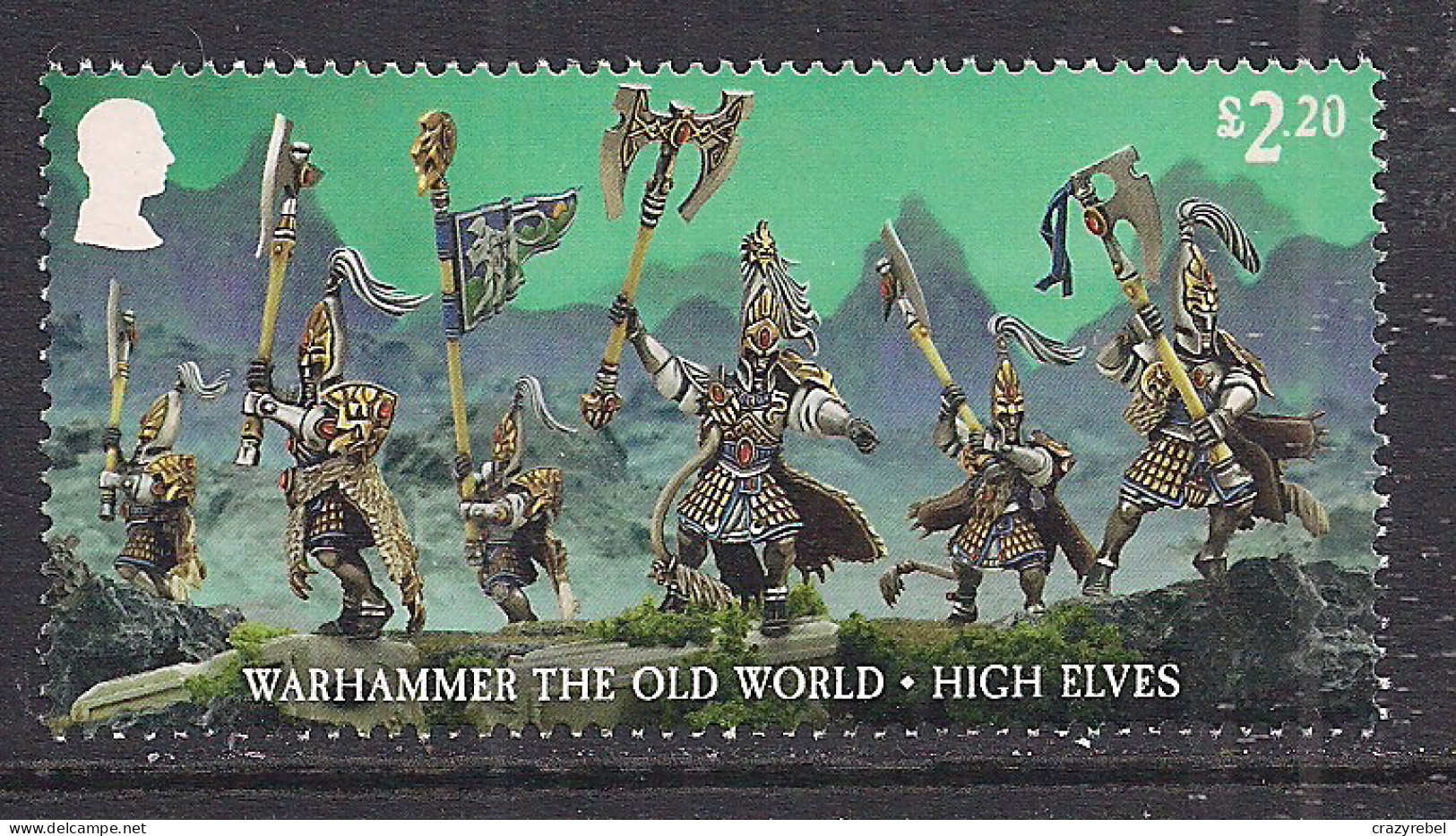 GB 2023 KC 3rd £2.20 Warhammer The Old World High Elves Umm ( 657 ) - Unused Stamps