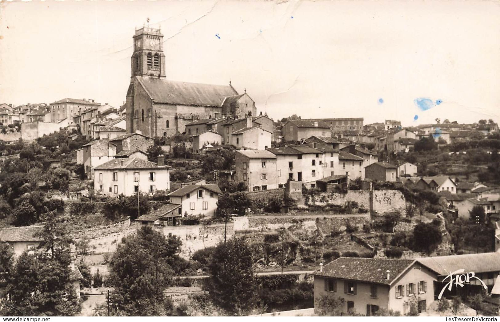 FRANCE - Bellac - Vue Générale - Carte Postale Ancienne - Bellac