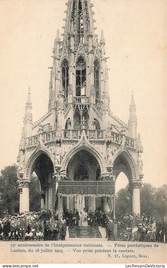 BELGIQUE - Laeken - Fêtes Patriotiques - Vue Prise Pendant La Cantale - Carte Postale Ancienne - Laeken