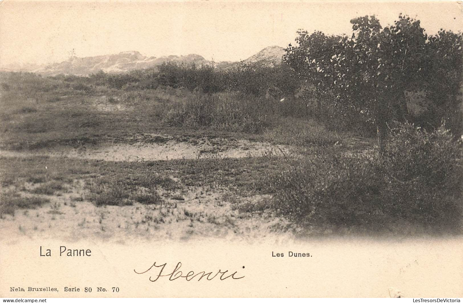 BELGIQUE - La Panne - Les Dunes - Carte Postale Ancienne - De Panne