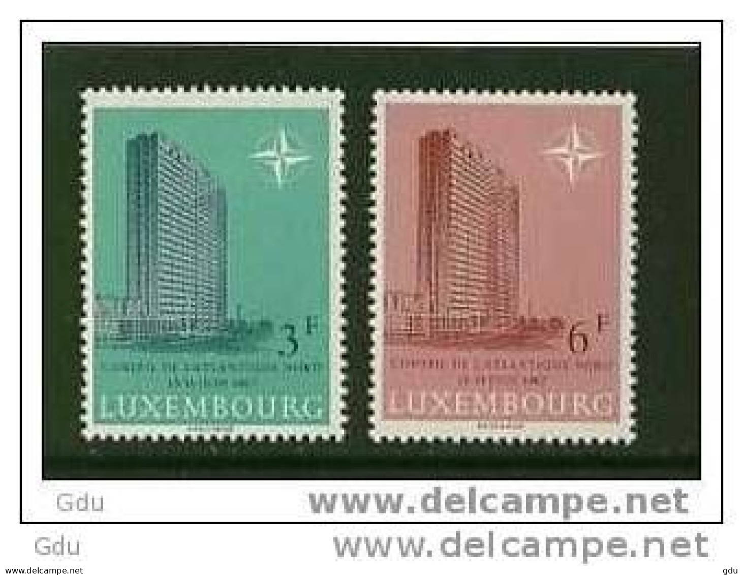 Luxembourg 1967 (OTAN) Yt. 702/03    - Mnh*** - NATO