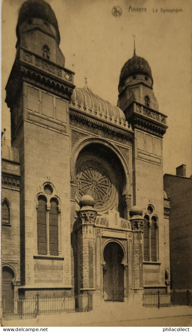 Anvers - Antwerpen // LA Synagogue (Judaica) Niet Standaard Zicht - Diff View 19?? - Antwerpen