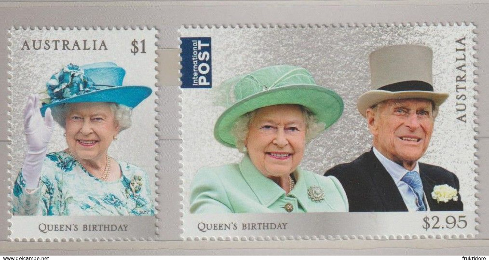 Australia Mi 4611-4612 Birthday Of Queen Elizabeth II - 2017 - Ongebruikt