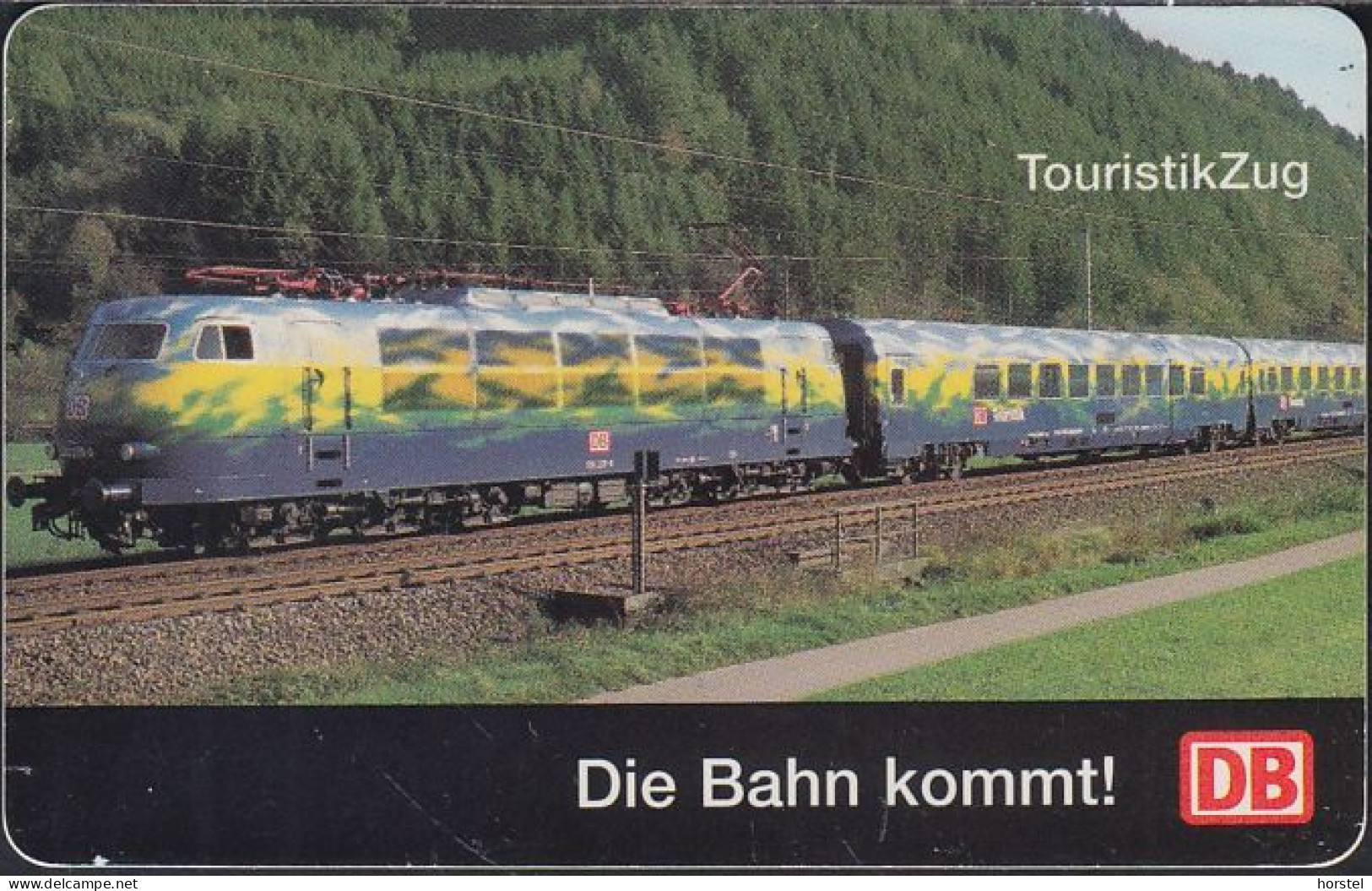 GERMANY S17/96 - DB - Eisenbahn - E- Lok - Touristik Zug - Train - 50DM - S-Series : Guichets Publicité De Tiers