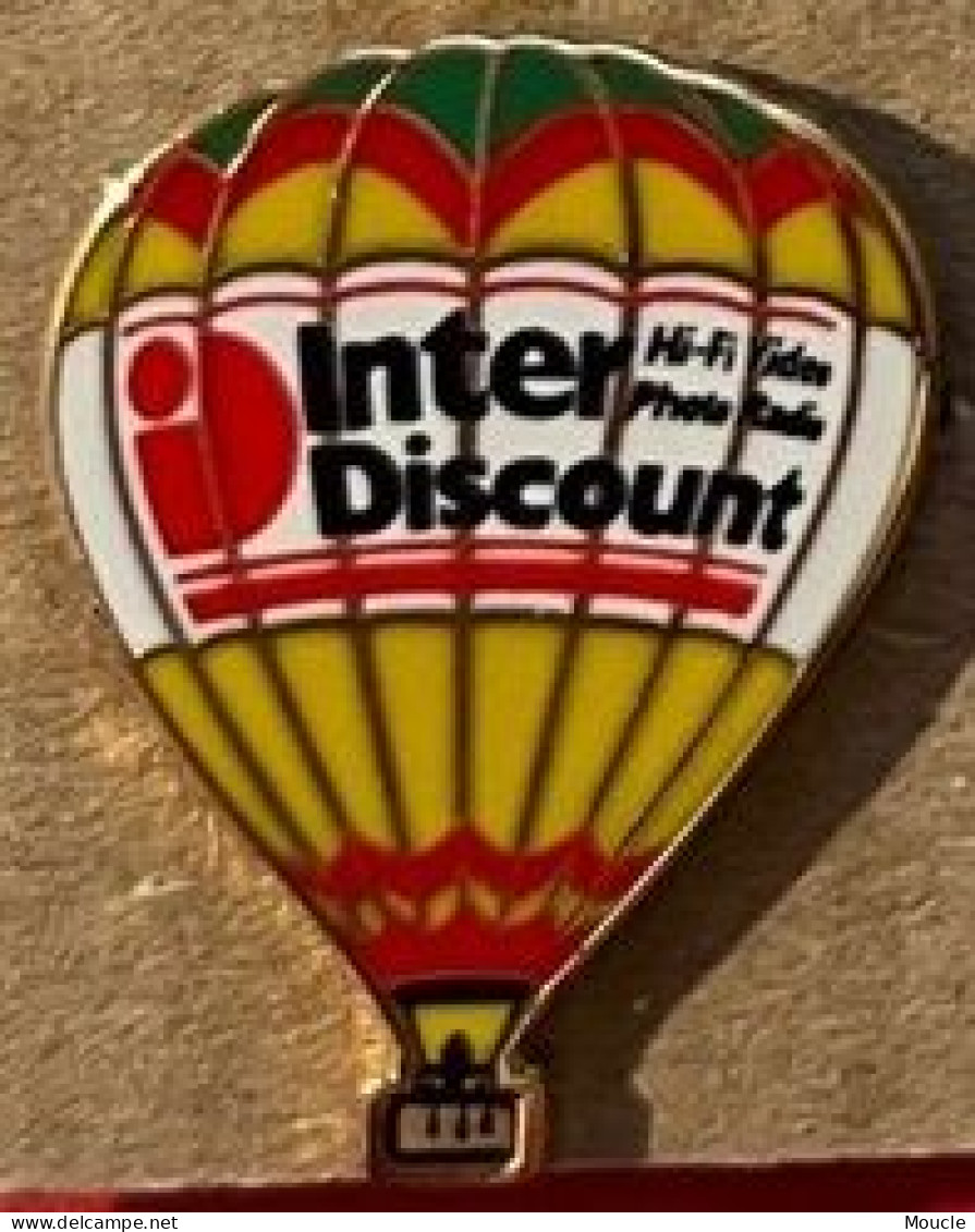 MONTGOLFIERE - BALLON - BALLOON - BALLON - INTER DISCOUNT - HIFI - PHOTO - EGF - RADIO - VIDEO -            (33) - Airships