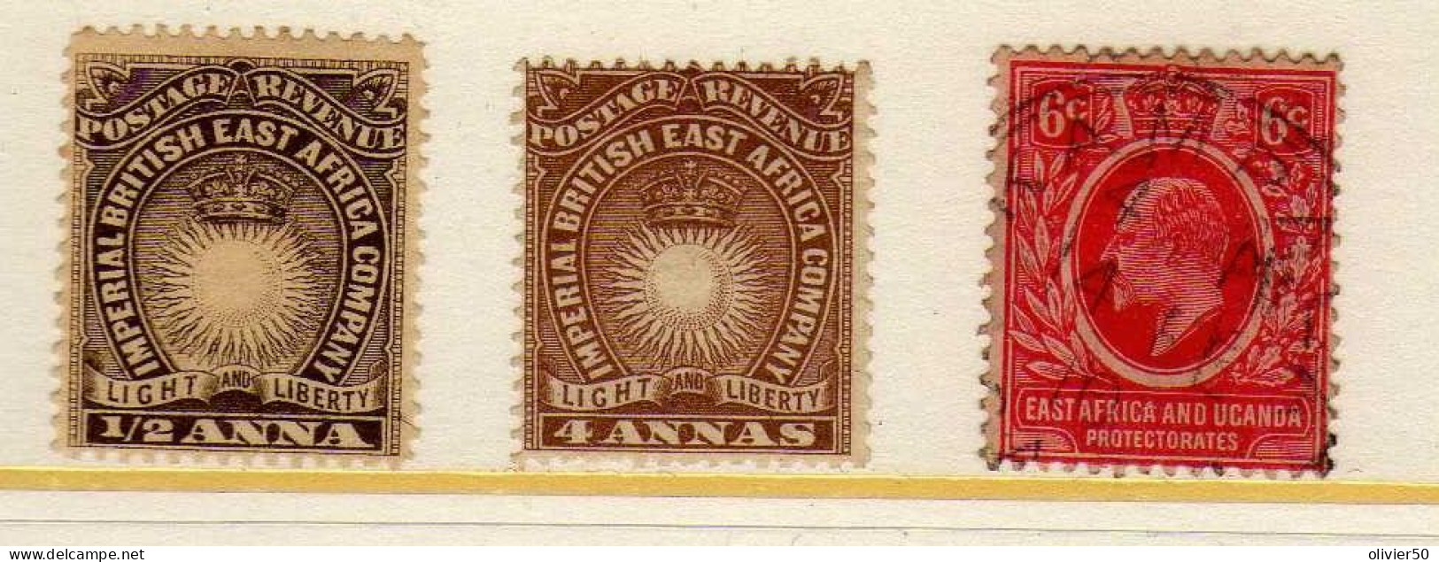 Afrique Orientale Britannique (1890-1907) -  Armoiries -  Edourd VII - Neuf*/sg  Et Oblit - Afrique Orientale Britannique