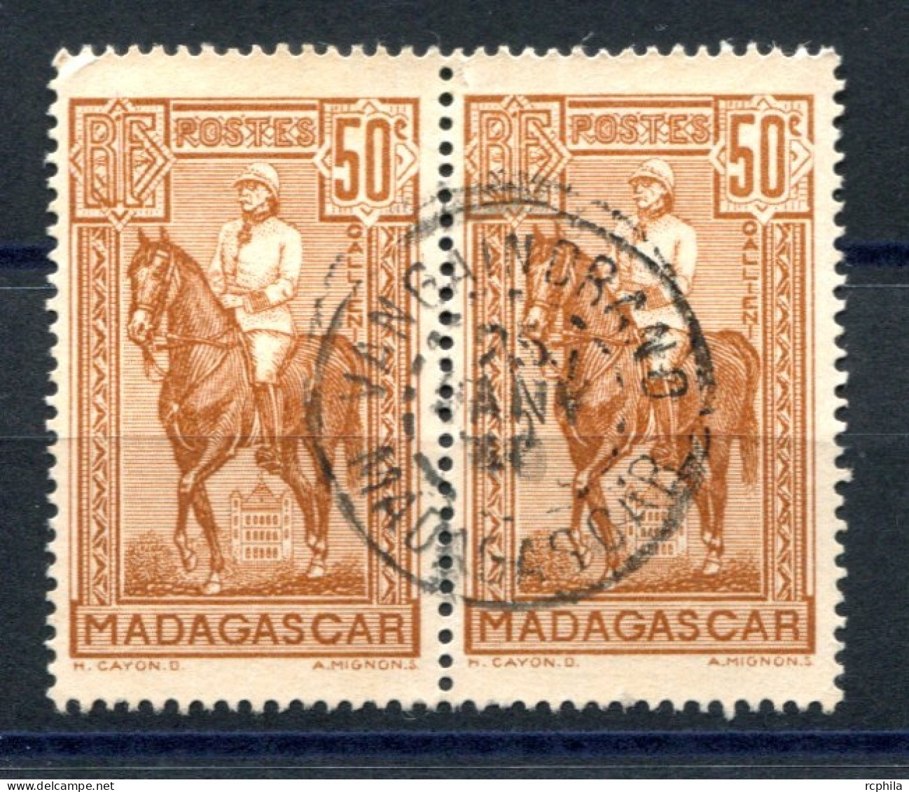 RC 26550 MADAGASCAR - VANGAINDRANO BELLE OBLITÉRATION DE 1940 TB - Oblitérés