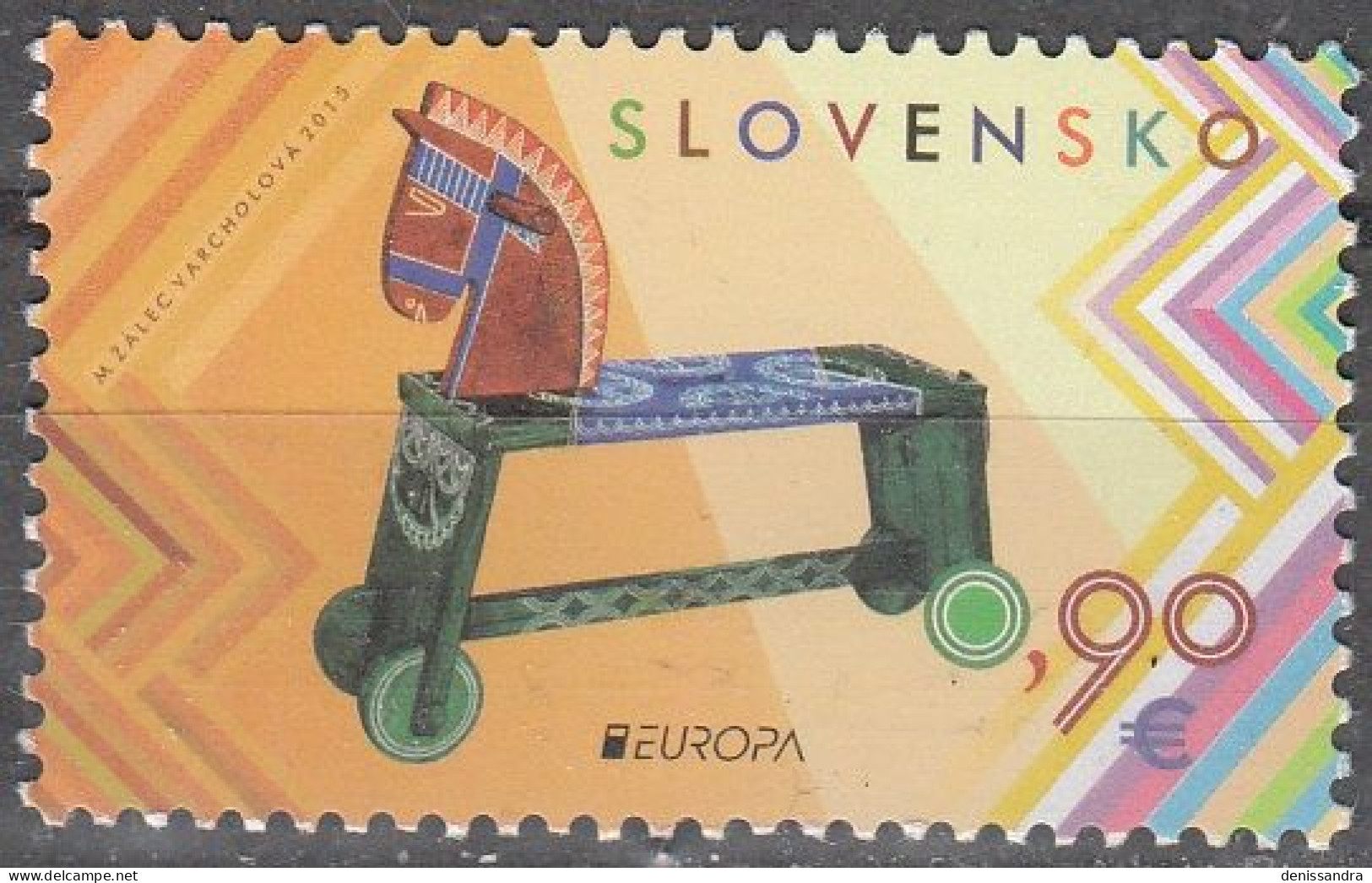 Slovensko 2015 Yvert 667 Neuf ** Cote (2017) 2.80 € Europa CEPT Jouet Ancien - Ungebraucht