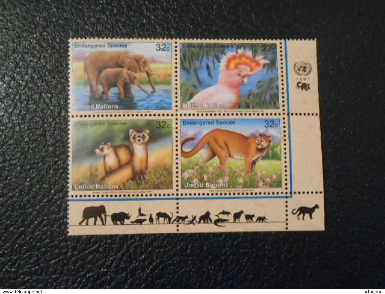 NATIONS-UNIES NEW-YORK YT 720/723 PROTECTION DE LA NATURE** - Unused Stamps