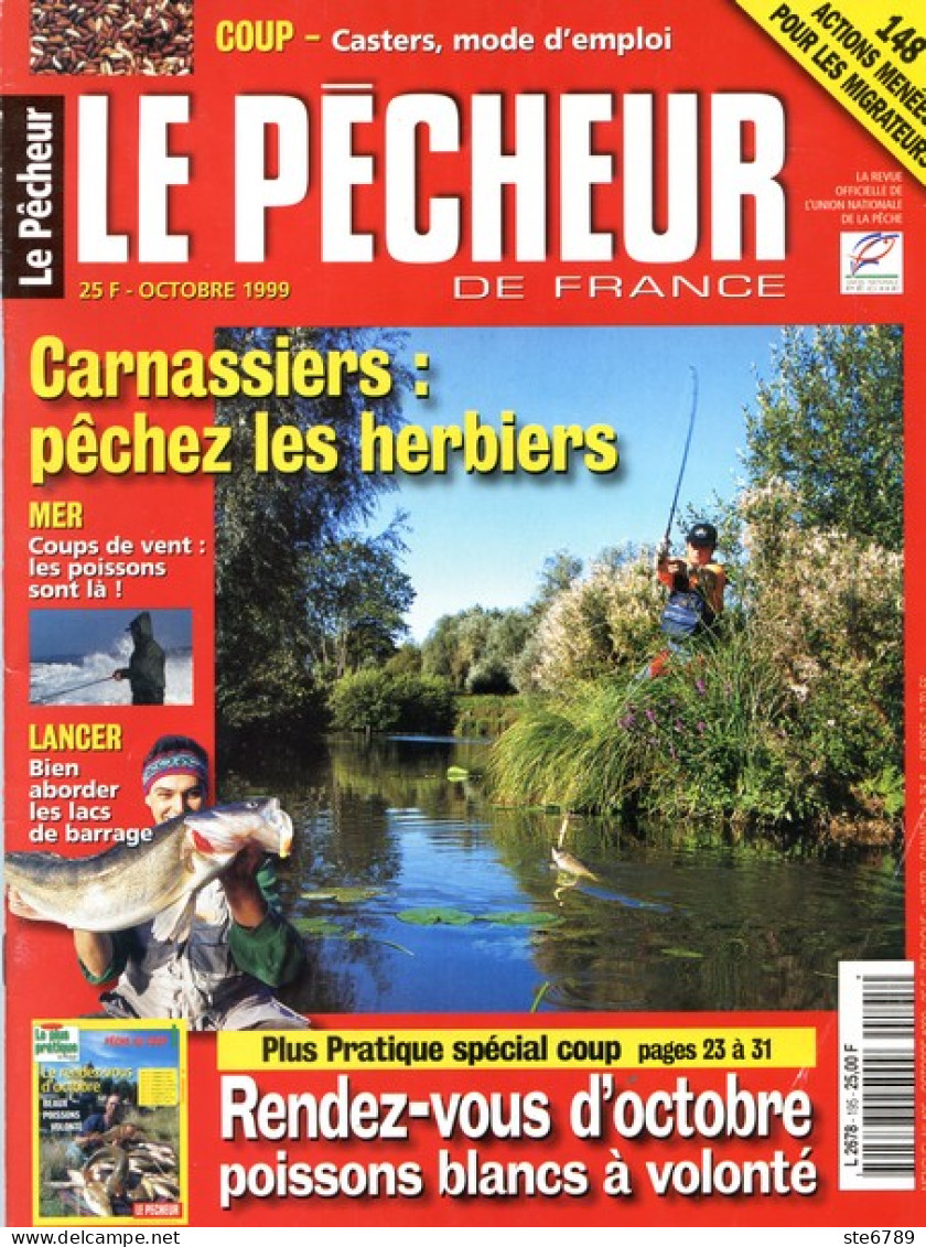 LE PECHEUR DE France N° 195  Pêche Carnassiers Poissons Technique - Fischen + Jagen
