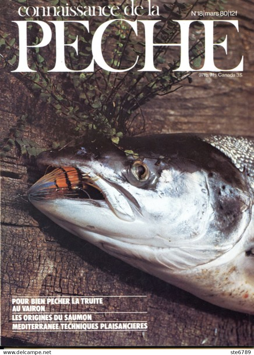 CONNAISSANCE DE LA PECHE N° 18 De 1980 - Fischen + Jagen