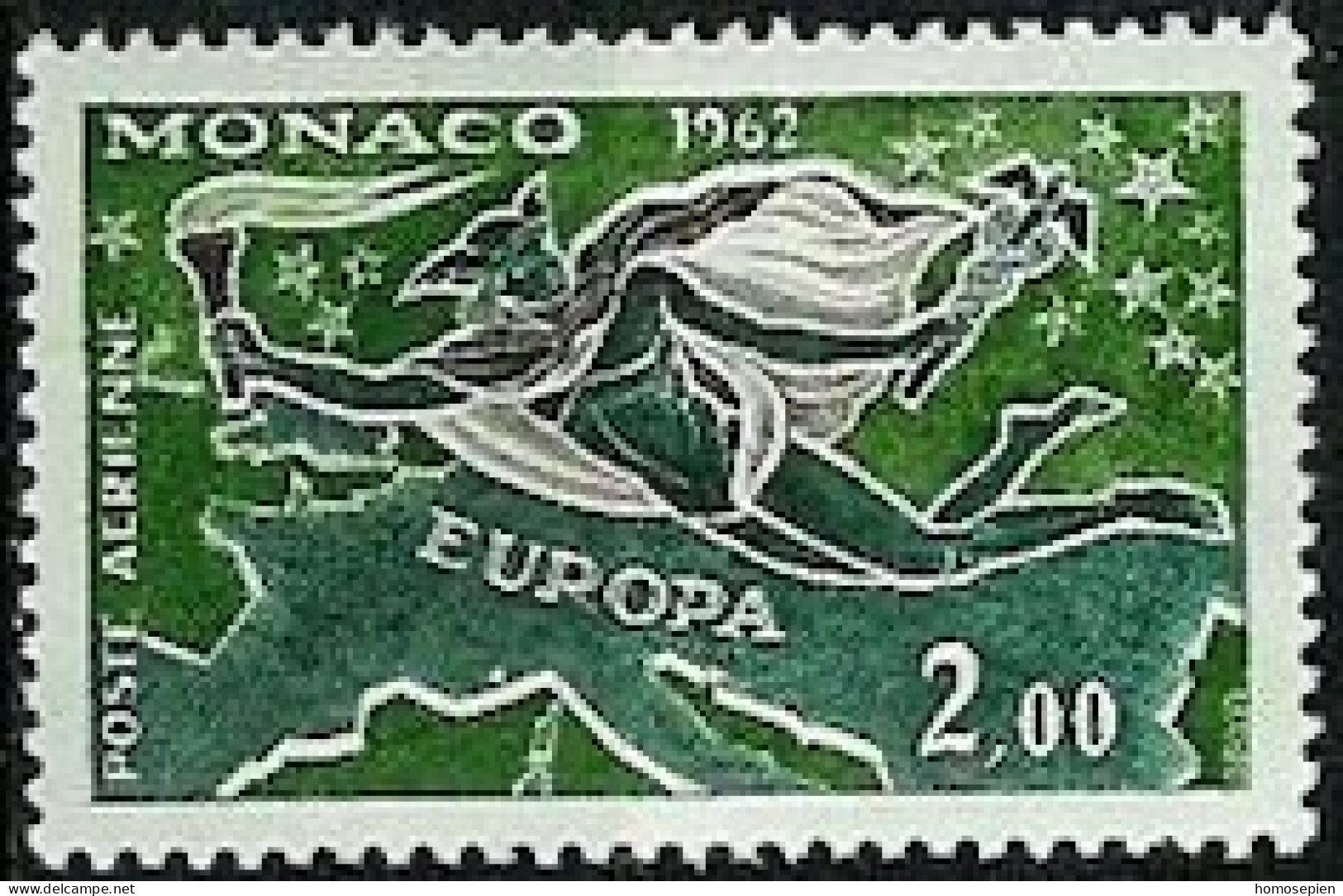 Europa CEPT 1962 Monaco Y&T N°PA79 - Michel N°F698 *** - 2f EUROPA - 1962