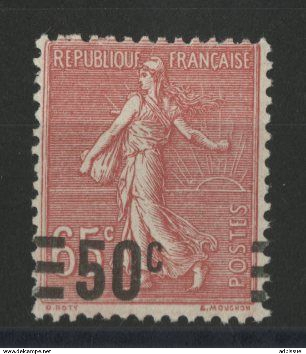 N° 224 Neuf ** (MNH) VARIETE De SURCHARGE DEPLACEE Vers La Gauche TB - Ungebraucht