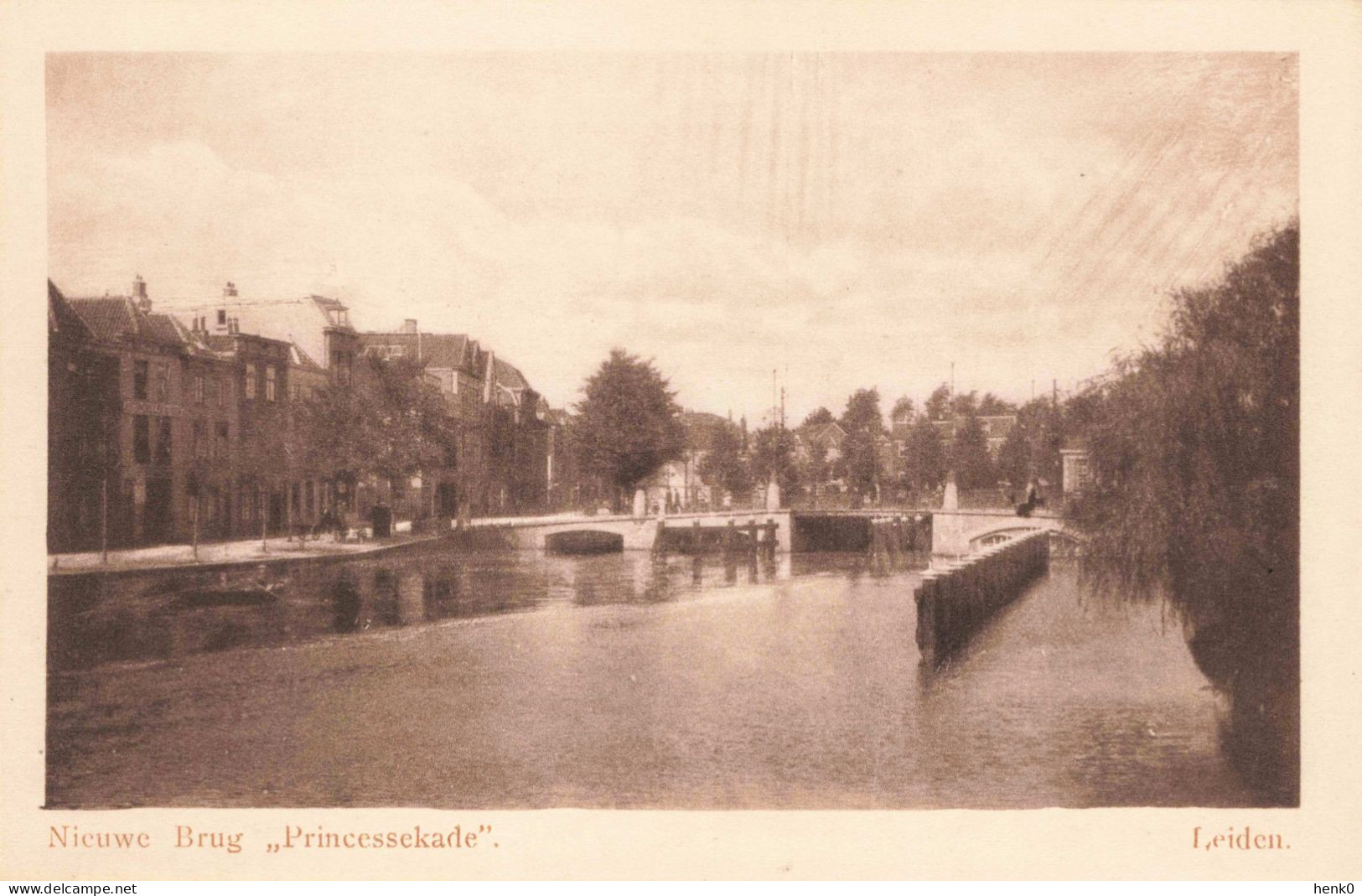 Leiden Prinsessekade Nieuwe Brug K6301 - Leiden