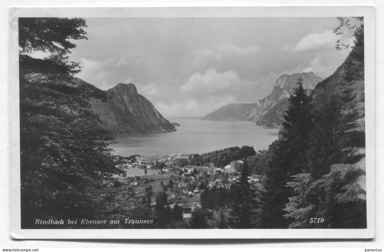 RINDBACH B. EBENSEE AUSTRIA, Year 1937 - Ebensee