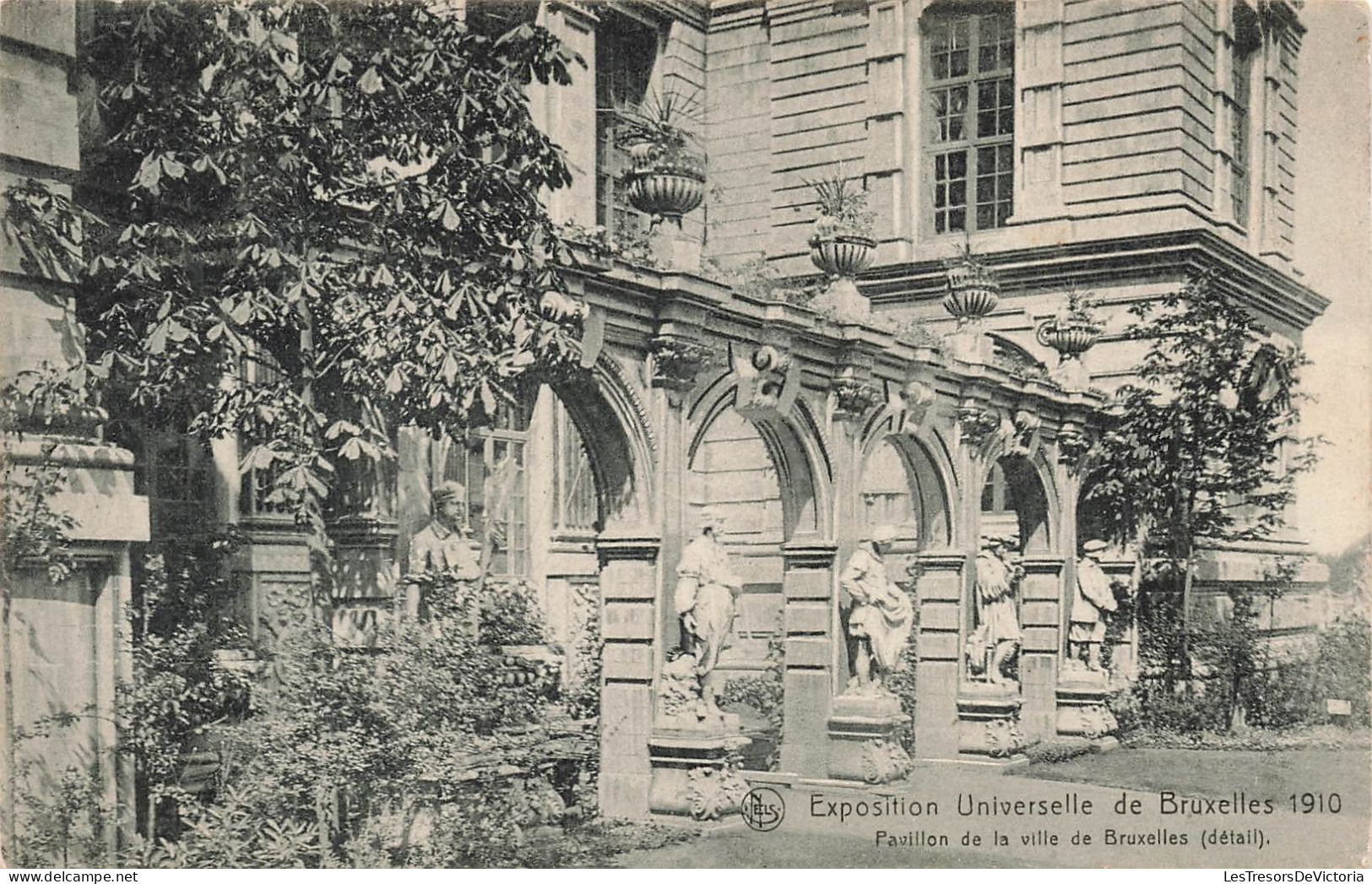 BELGIQUE - Bruxelles - Expositions Universelles 1910 - Pavillon De La Ville De Bruxelles - Carte Postale Ancienne - Wereldtentoonstellingen