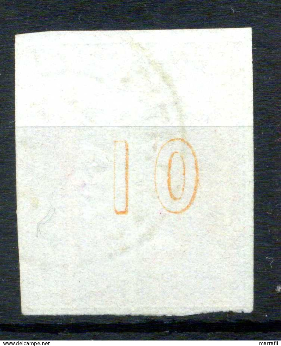 1861-62 GRECIA Grande Hermes N.13a USATO - Gebraucht