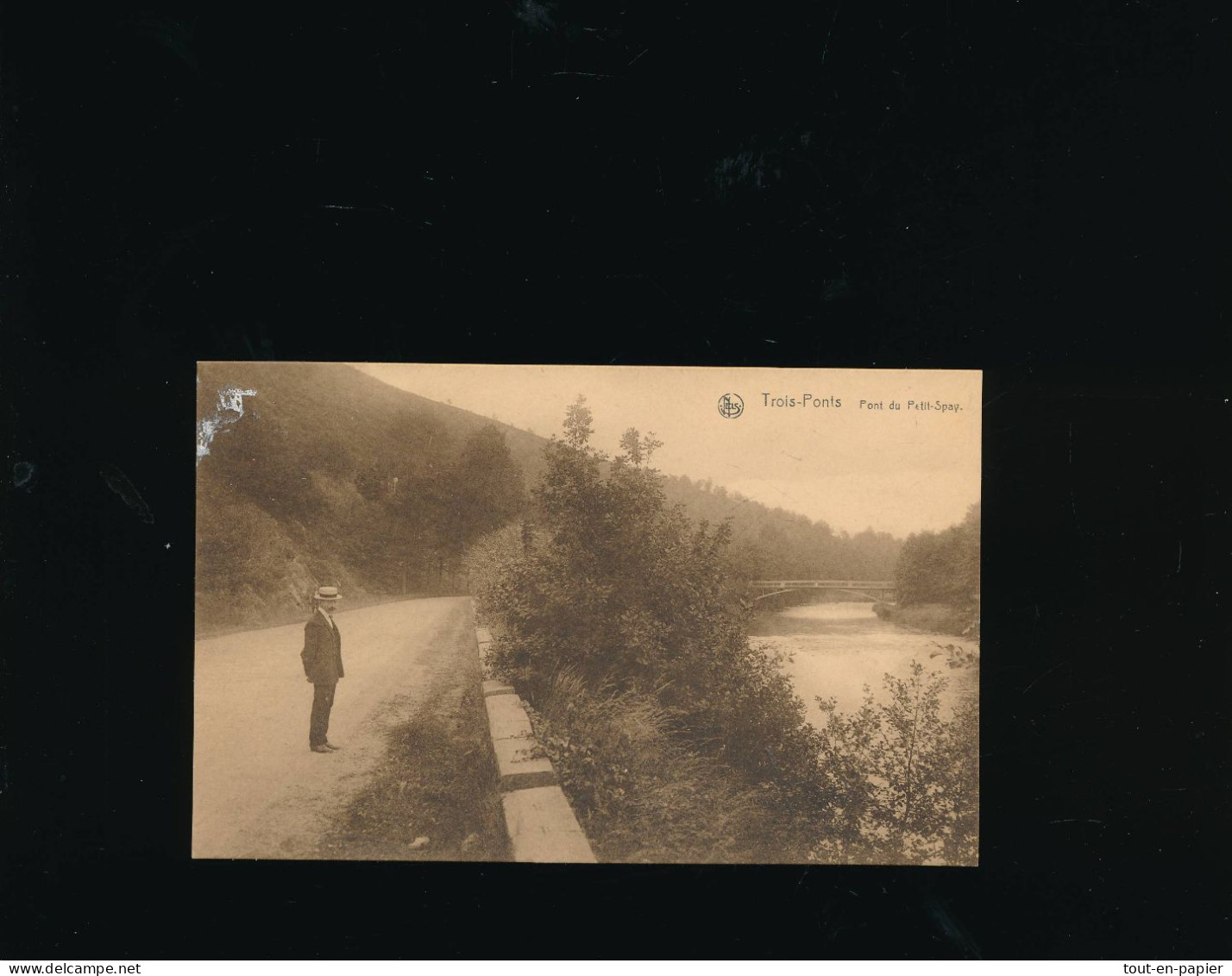 CPA Belgique - Trois-Ponts Pont Du Petit Spay - Trois-Ponts