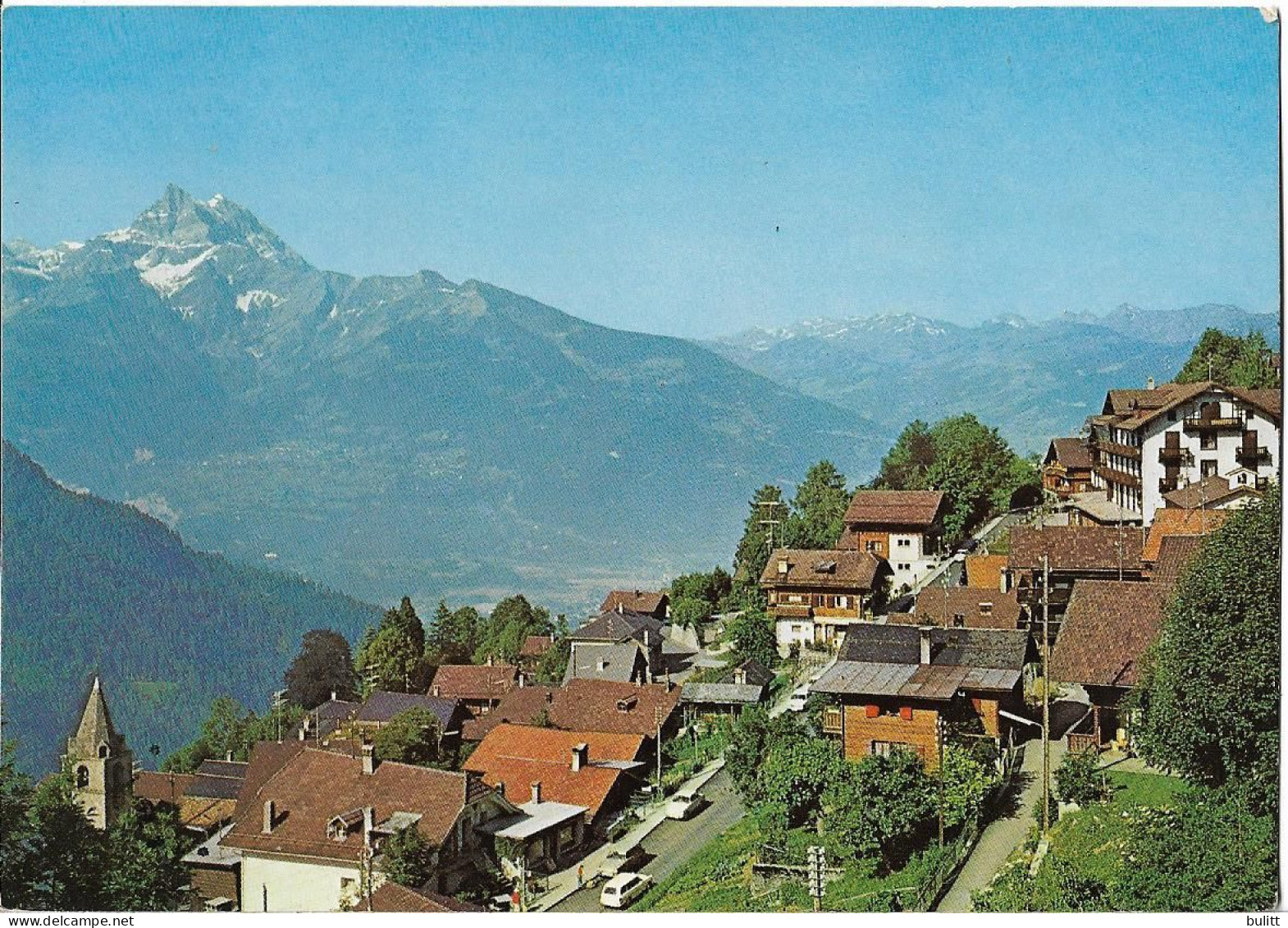 SUISSE - GRYON - Vue Aérienne - Voiture - Gryon