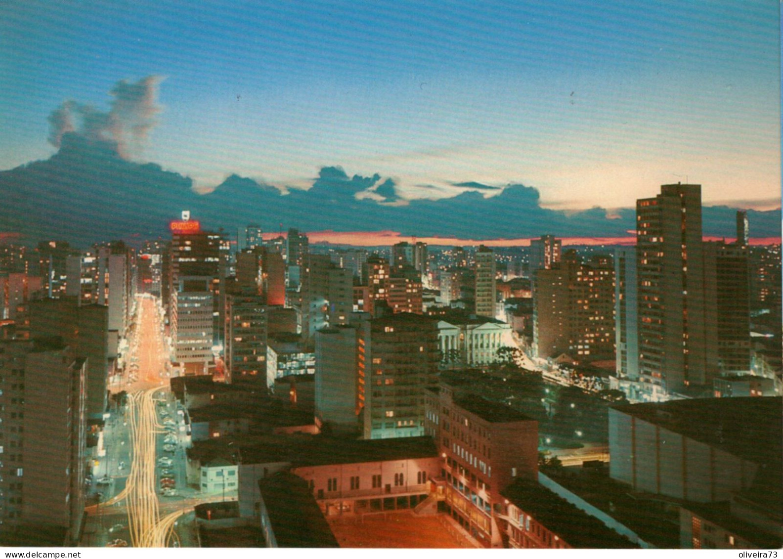 BRASIL - CURITIBA - Vista Noturna - Curitiba