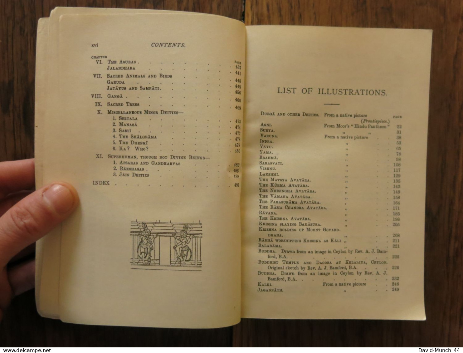 Hindu mythology, Vedic and Punanic de W.J. Wilkins. Rupa &Co. 1975