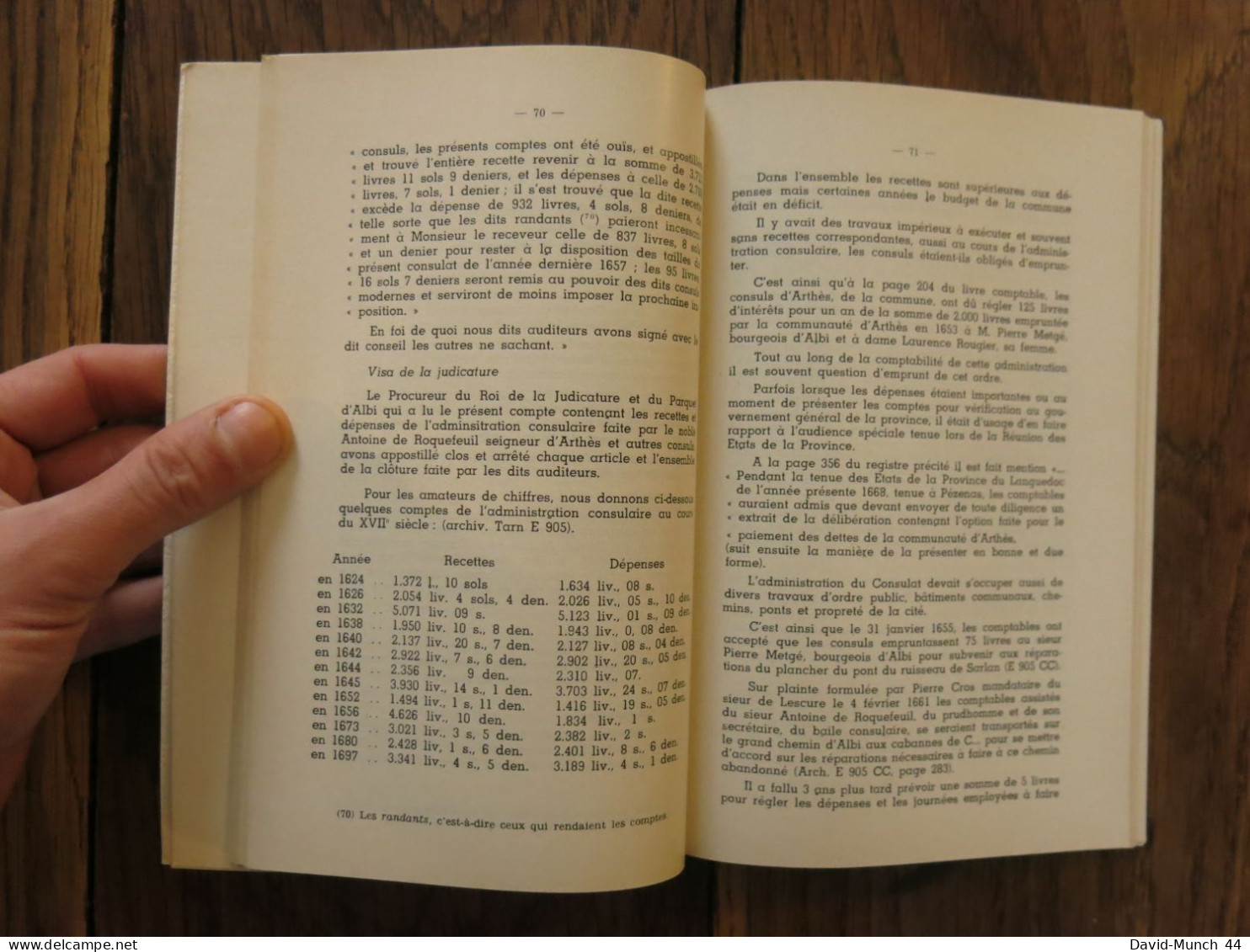 Histoire D'Arthès (Tarn), Sa Charte Et Ses Légendes De Daniel Gros. 1966 - Midi-Pyrénées