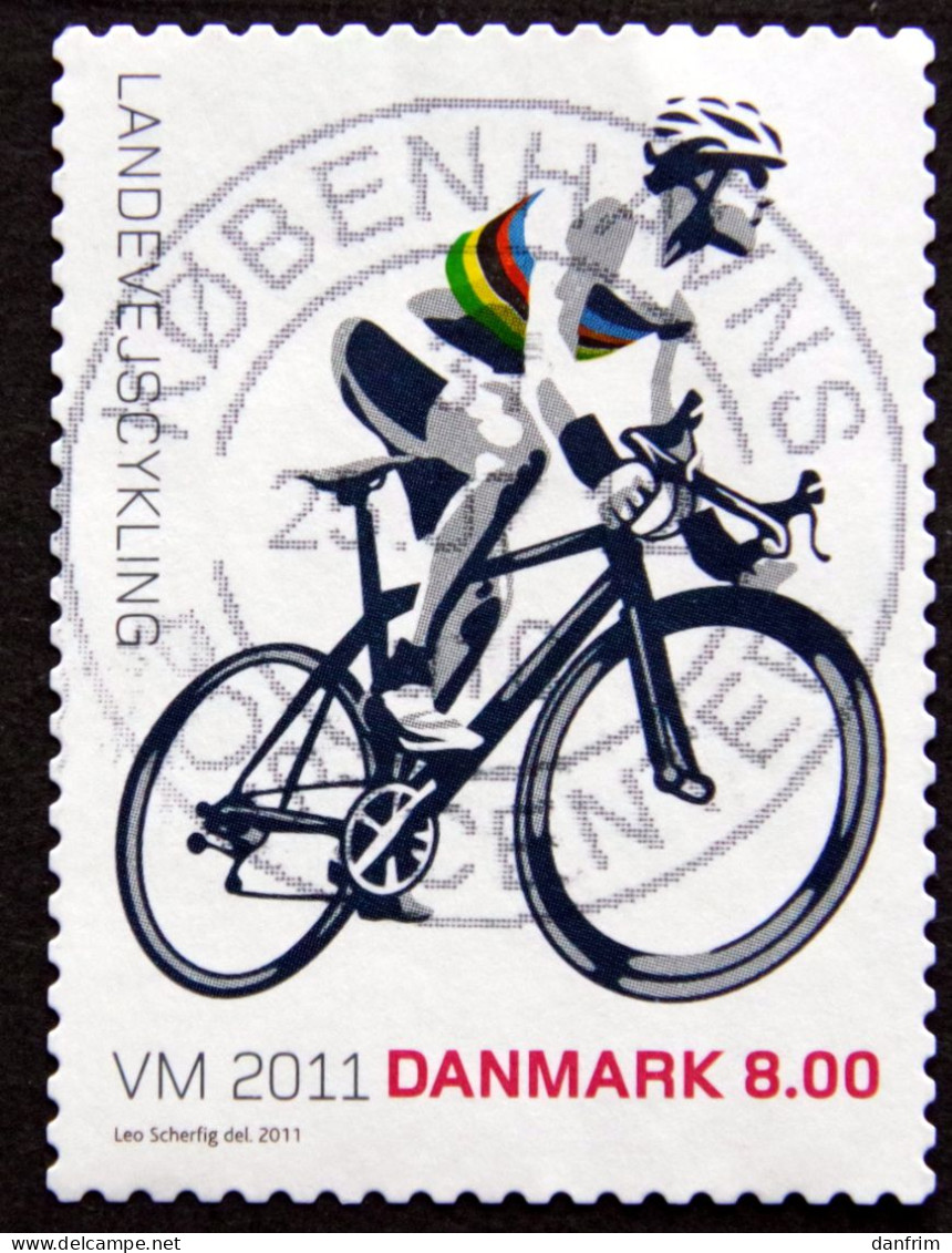 Denmark 2011  Cycle World Championship.   MiNr.1661 ( Lot B 2080 ) - Gebraucht