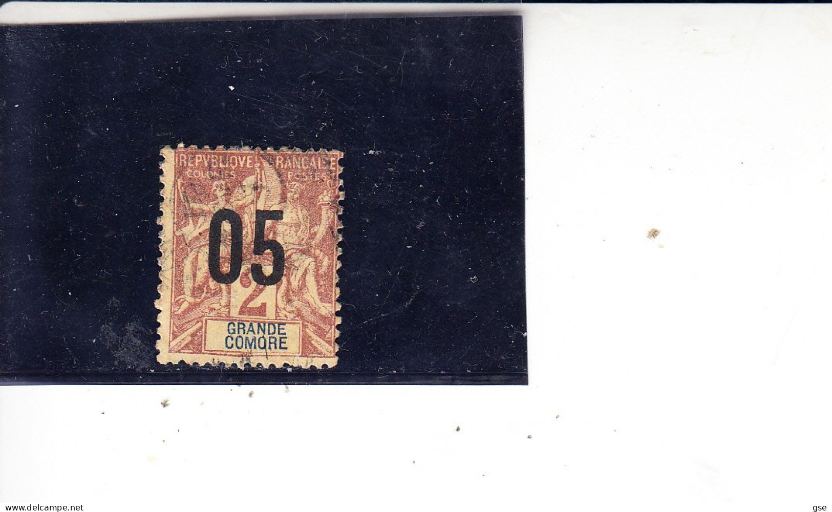 GRANDE COMORE  1912 - Yvert  20° - Soprastampato - Used Stamps