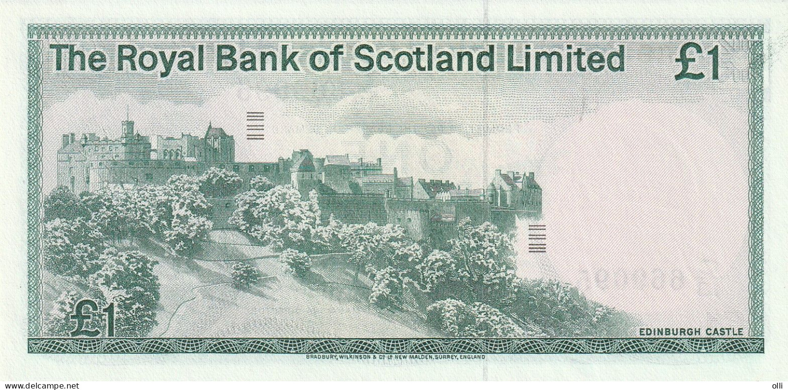 SCOTLAND - 1 POUND 1981 P-336   UNC - 1 Pond