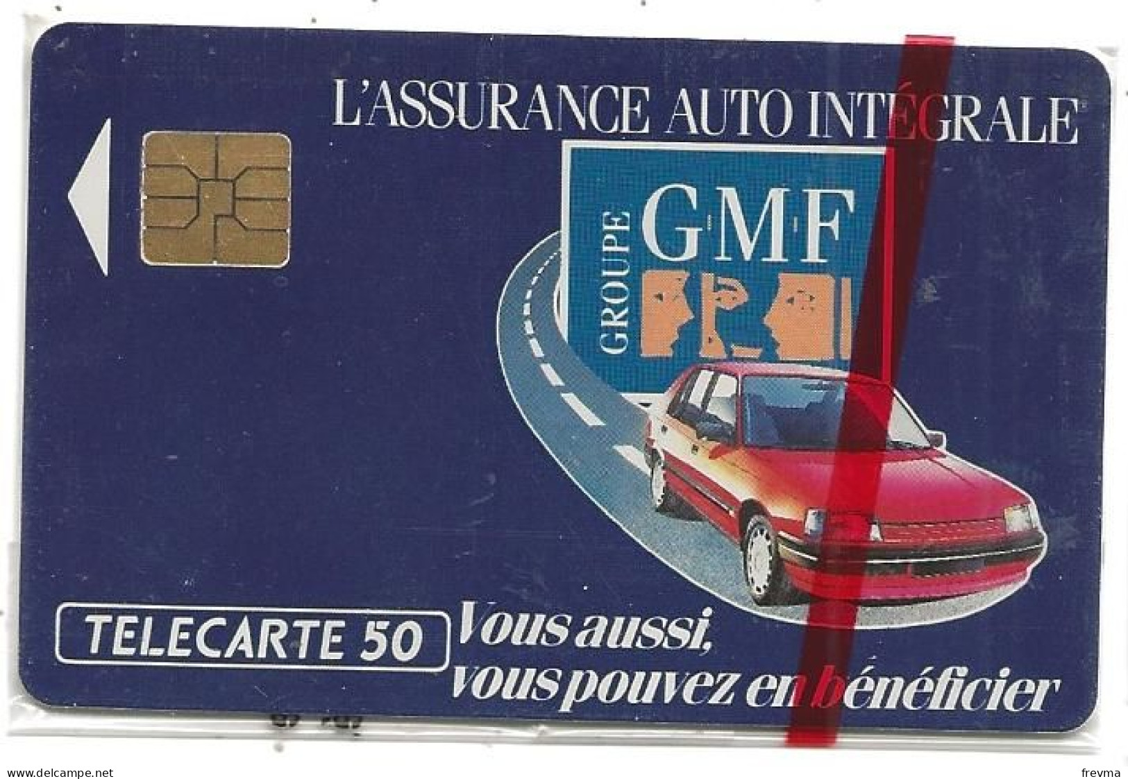 Telecarte Privée GMF ASSURANCE AUTO SO3 - 1990