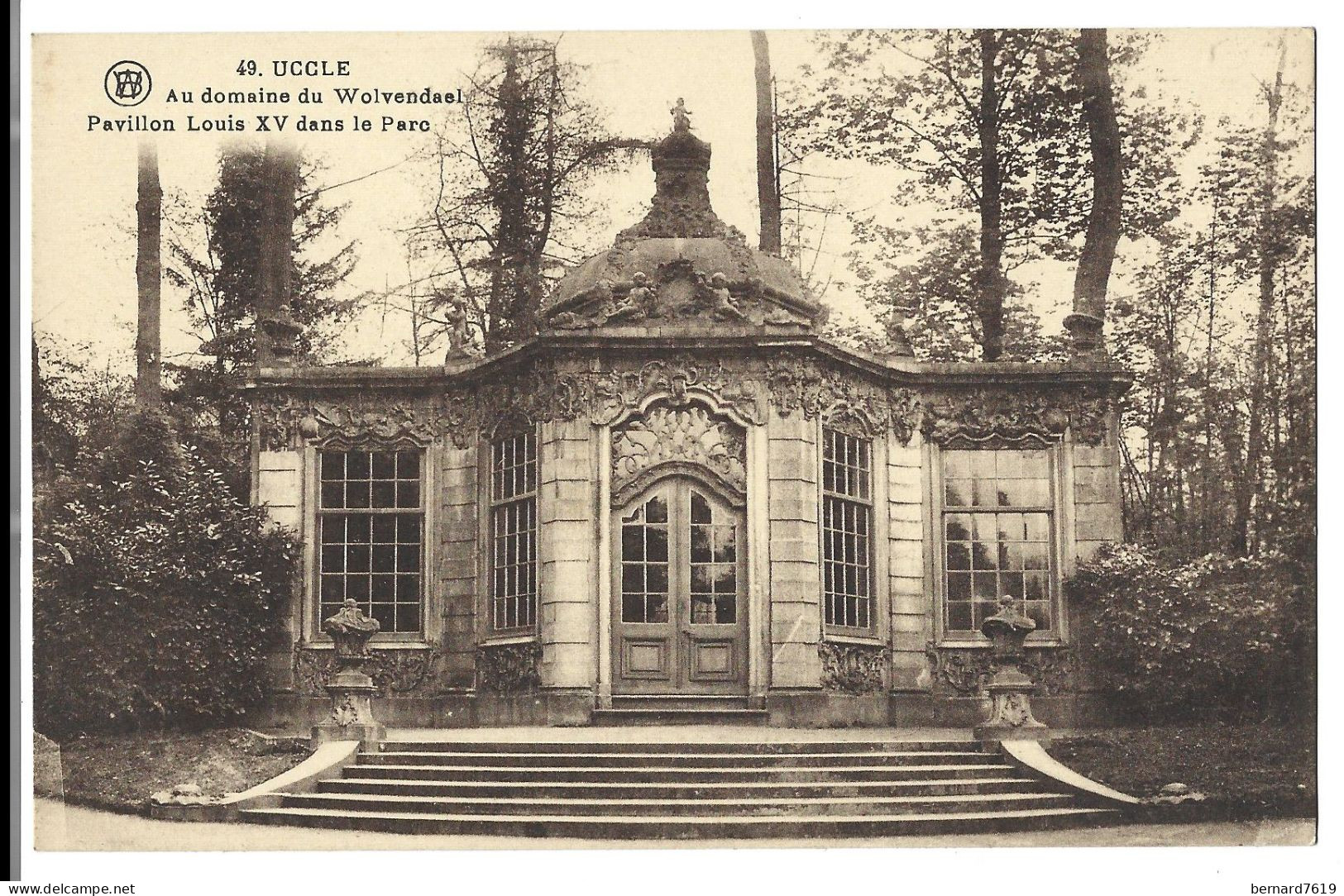 Belgique  - Uccle - Au Domaine  De Wolvendael  -  Pavillon LouisXV Dans Le Parc - Trooz