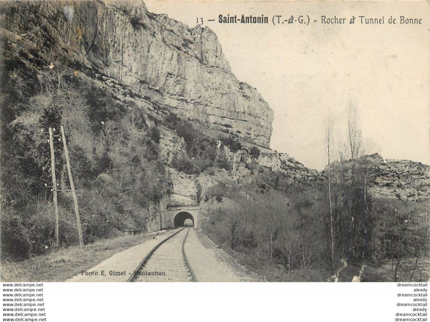 (MI) 2 Cpa 82 TARN ET GARONNE. Lafrançaise Avec Dôme En Or Et Saint-Antonin - Lafrancaise