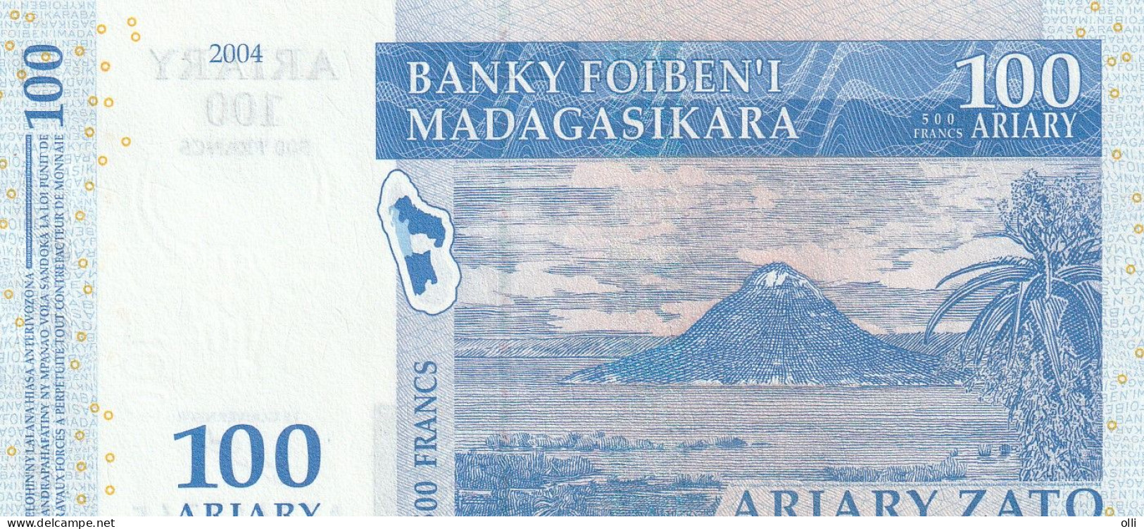 MADAGASCAR 100 ARIARY 2004   P-86 UNC - Madagascar