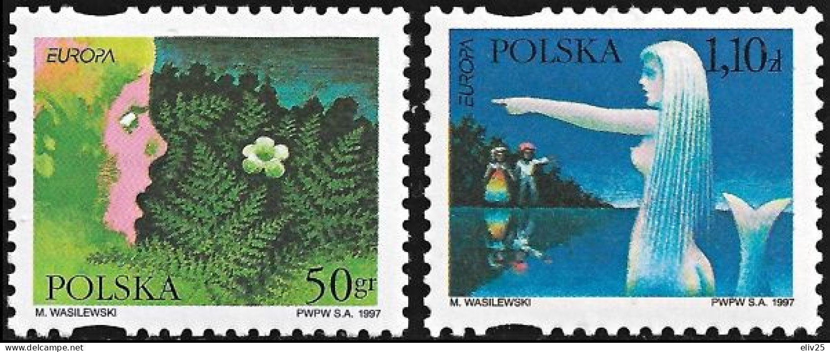 Poland 1997, Europa CEPT - 2 V. MNH - 1997