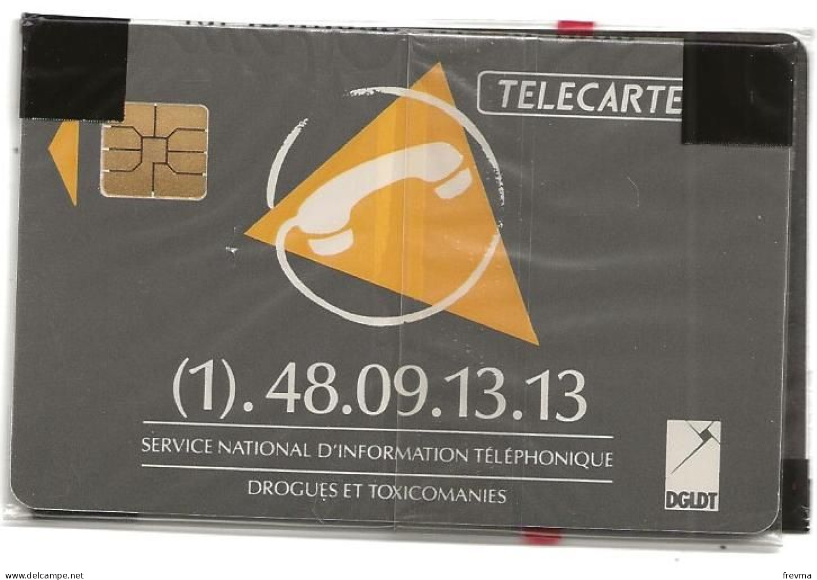 Telecarte F163 Drogue 50 Unités NSB SO3 - 1991