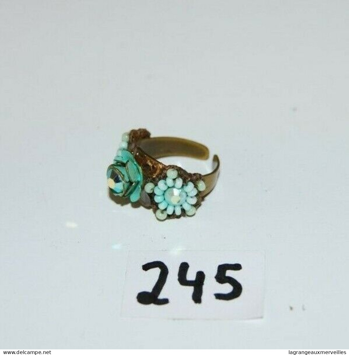 C245 Ancien Bijou Fantaisie - Altes Juwel - Old Jewel - Bague - Anelli