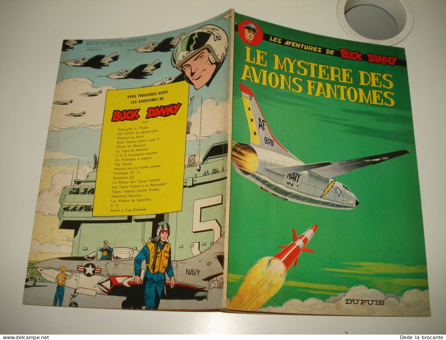 C53 (3) / Buck Danny 33 " Le Mystère Des Avions Fantômes " E.O De 1966 - TTBE - Buck Danny