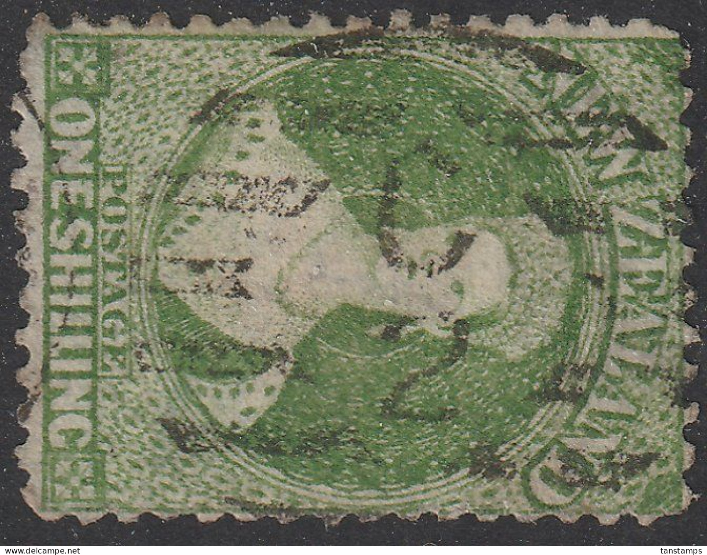 CLASSIC NZ 1s CHALON SG125 VERY FINE C2 OBLITERATOR - Oblitérés