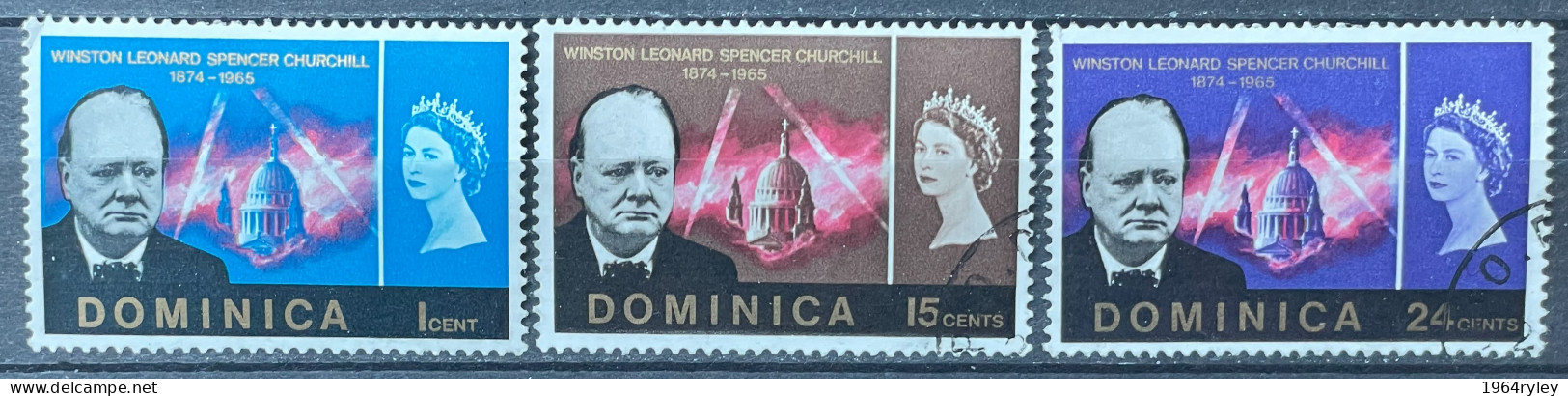 DOMINICA - M/U - 1966 - 184/187 - Dominica (...-1978)