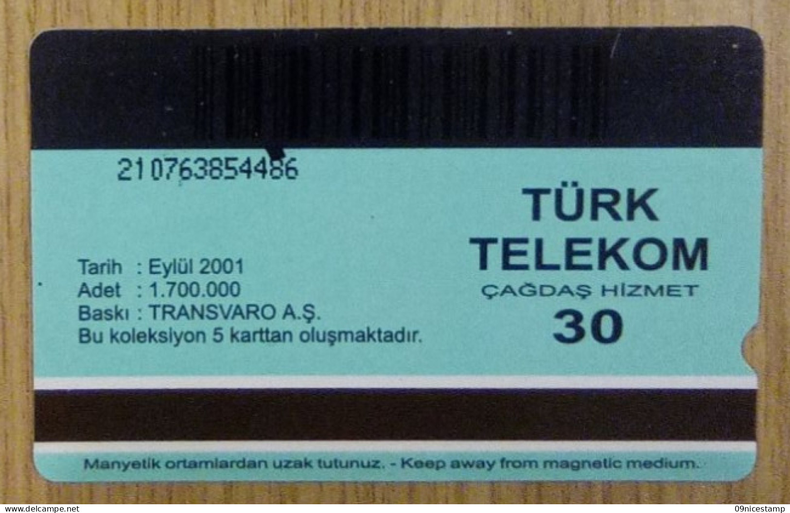 Turkey, Telephonecard, Empty And Used - Turchia