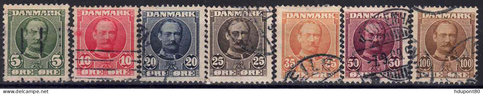 YT 55 à 61 - Used Stamps