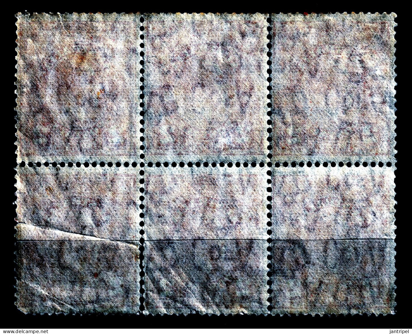 AUSTRALIA 1931/36  KGV  2P  BLOCK Of  6 INVERTED WMK  MNH - Nuovi
