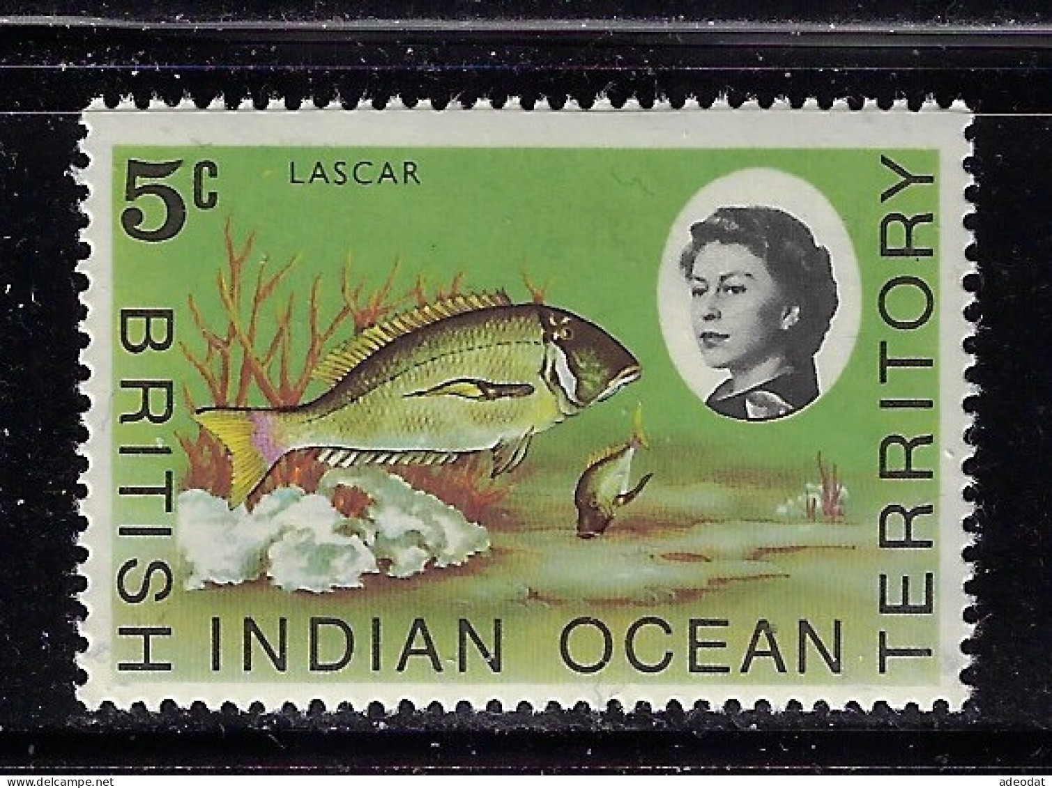 BRITISH INDIAN OCEAN TERRITORY 1968  SCOTT# 16 MNH - Territoire Britannique De L'Océan Indien