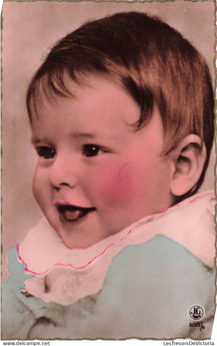 FANTAISIE - Bébé - Un Bébé Souriant - Portrait - JC Paris - Carte Postale Ancienne - Women