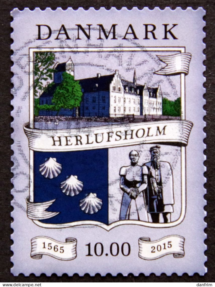 Denmark 2015   School HERLUFSHOLM Minr.1833  ( O) ( Lot   B 2101 ) - Oblitérés