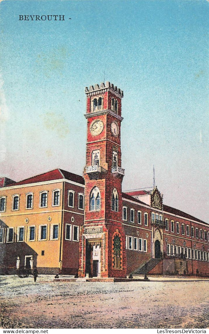 LIBAN - Beyrouth - Vue Sur Un édifice Dans La Ville - Colorisé - Carte Postale Ancienne - Liban