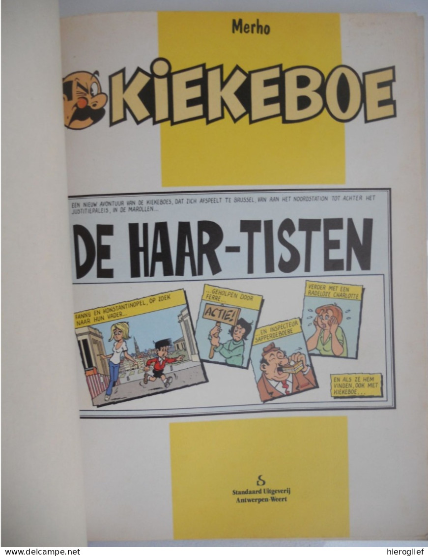 KIEKEBOE  8 - DE HAAR-TISTEN Door Merho / STANDAARD Uitgeverij - Kiekeboe