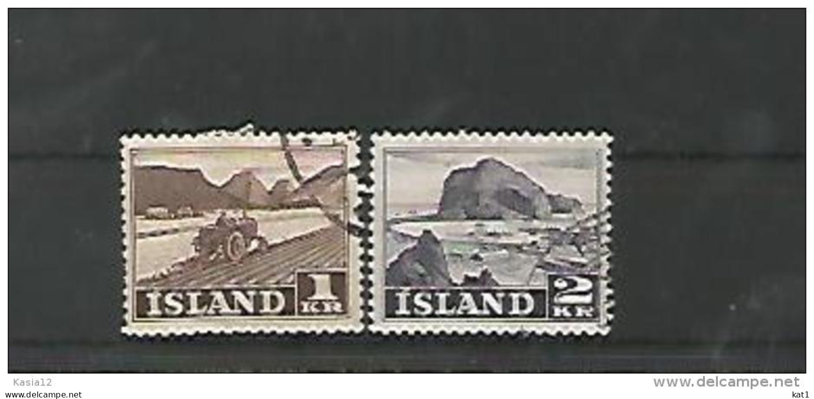 A05664)Island 267 + 269 Gest. - Used Stamps