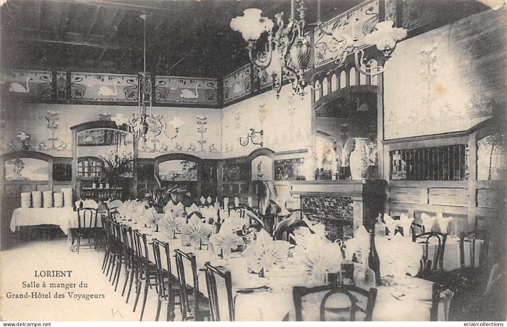 Lorient      56        Salle à Manger Du Grand Hôtel Des Voyageurs      (voir Scan) - Lorient